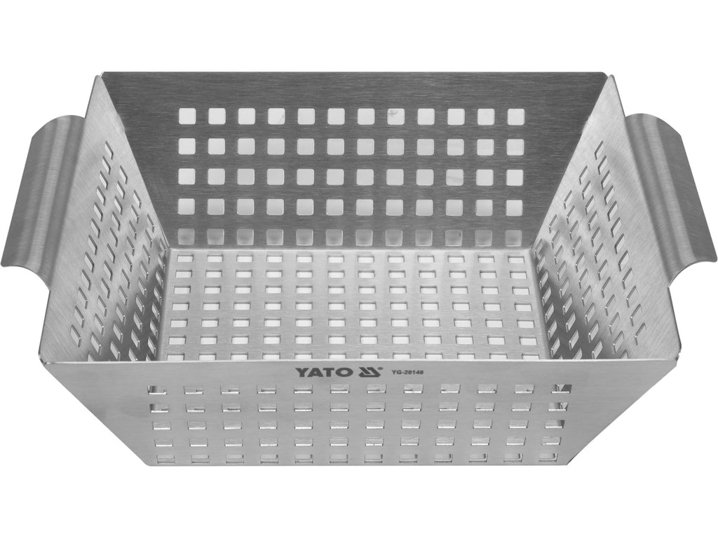 Grillmand, Roestvrij Staal 26 X 22 X 7CM