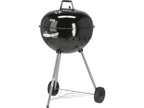 Ronde Houtskoolgrill 54CM Zwart