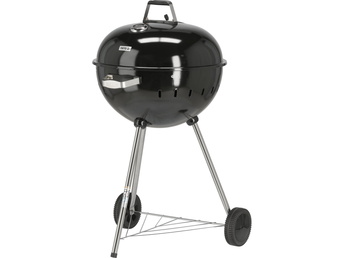 Ronde Houtskoolgrill 54CM Zwart