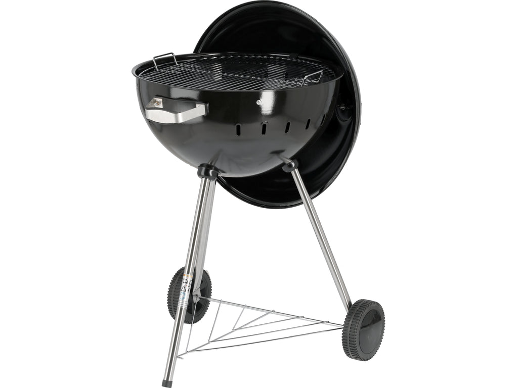 Ronde Houtskoolgrill 54CM Zwart
