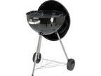 Ronde Houtskoolgrill 54CM Zwart