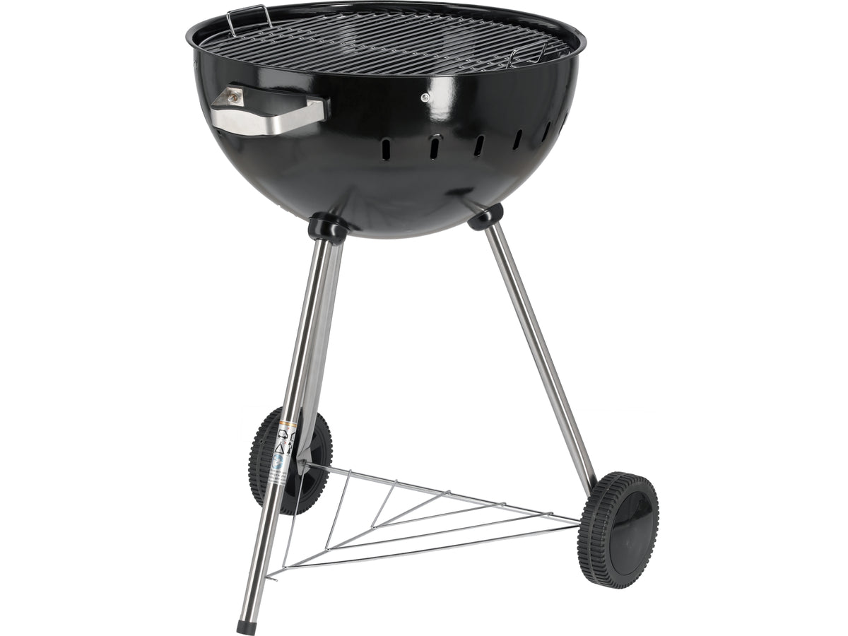 Ronde Houtskoolgrill 54CM Zwart