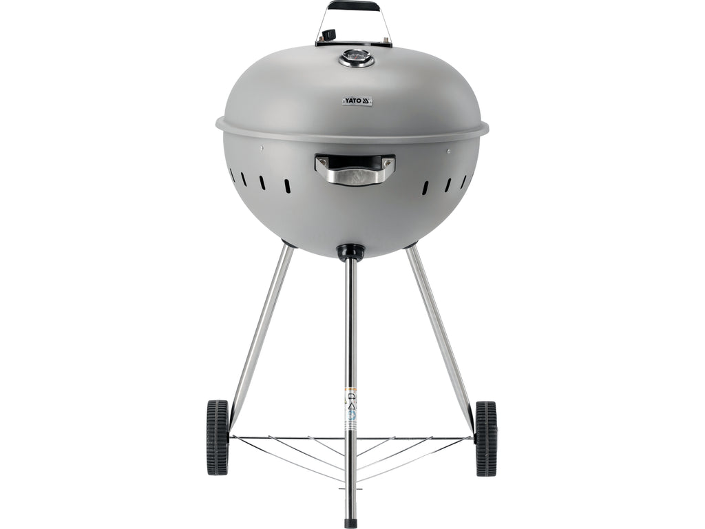 Ronde Houtskoolgrill 54CM Grijs
