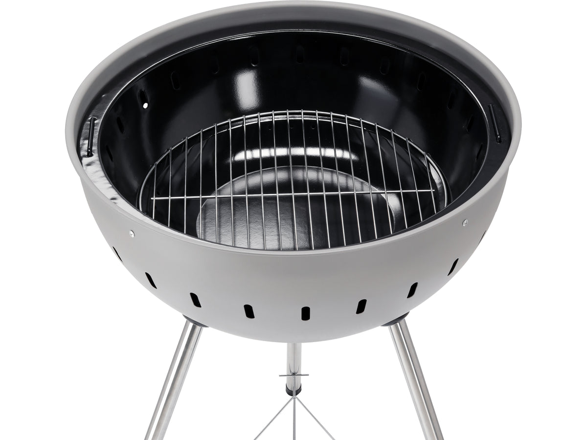 Ronde Houtskoolgrill 54CM Grijs