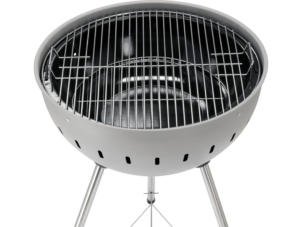 Ronde Houtskoolgrill 54CM Grijs