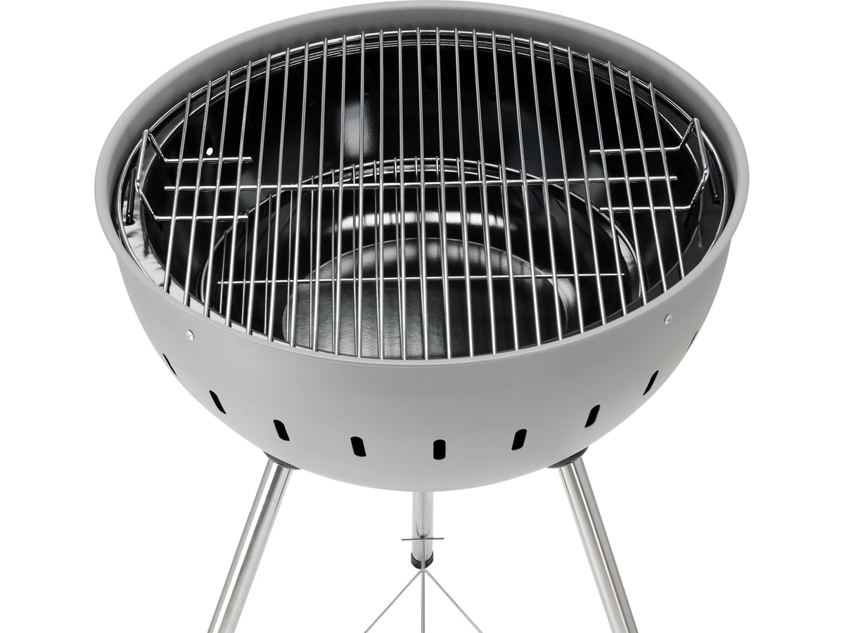 Ronde Houtskoolgrill 54CM Grijs