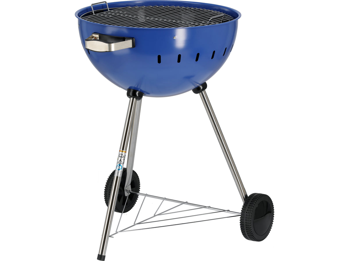 Ronde Houtskoolgrill 54CM Blauw