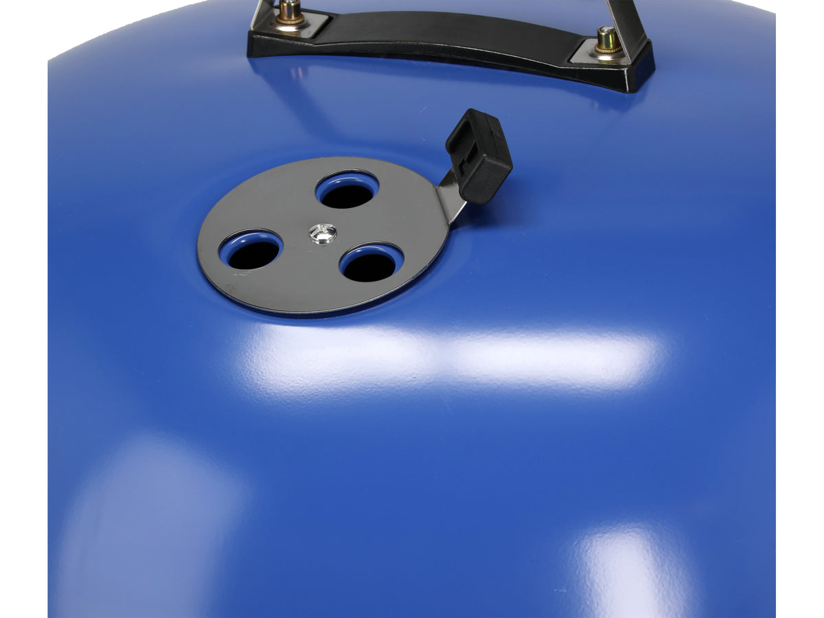 Ronde Houtskoolgrill 54CM Blauw