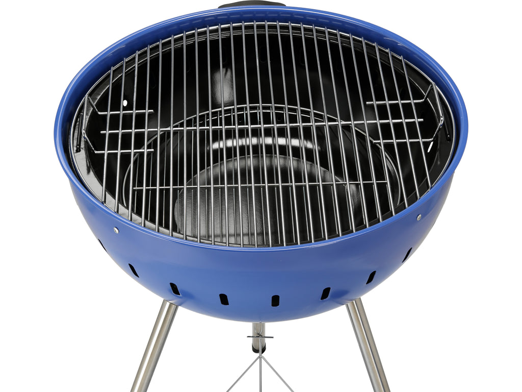 Ronde Houtskoolgrill 54CM Blauw