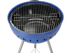 Ronde Houtskoolgrill 54CM Blauw