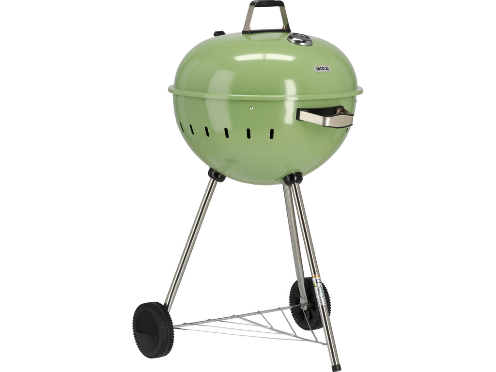 Ronde Houtskoolgrill 54CM Groen
