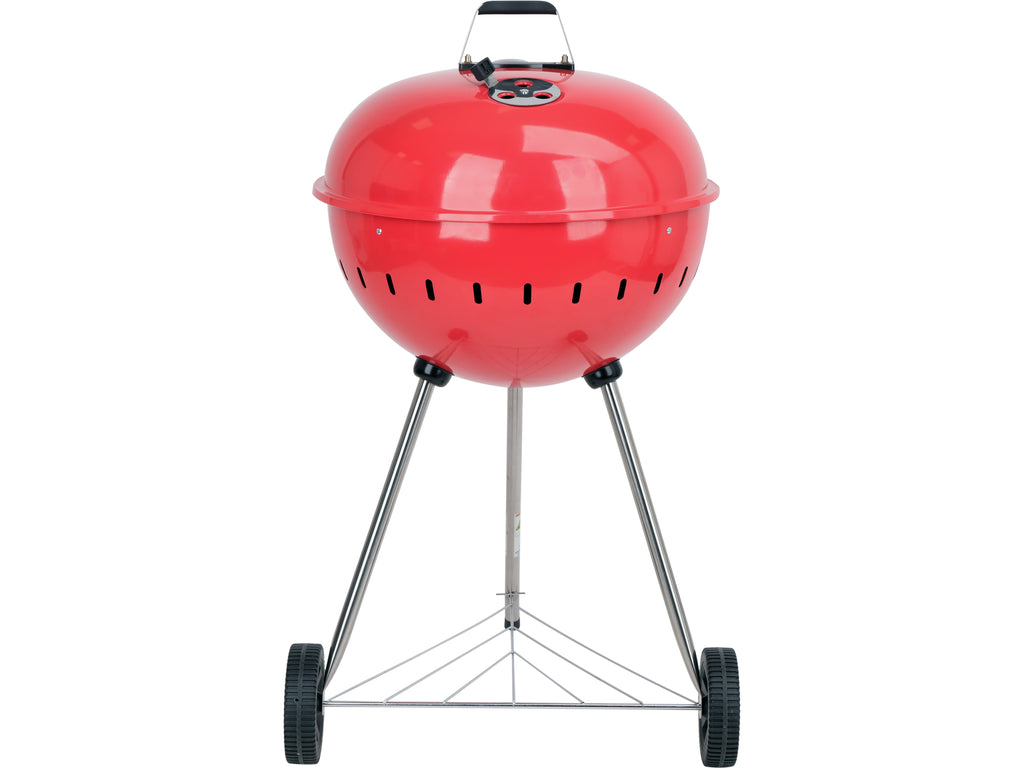 Ronde Houtskoolgrill 54CM Rood