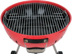 Ronde Houtskoolgrill 54CM Rood