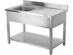 Tafel Met Enkele Gootsteen 140X60 CM