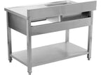 Tafel Met Enkele Gootsteen 140X60 CM