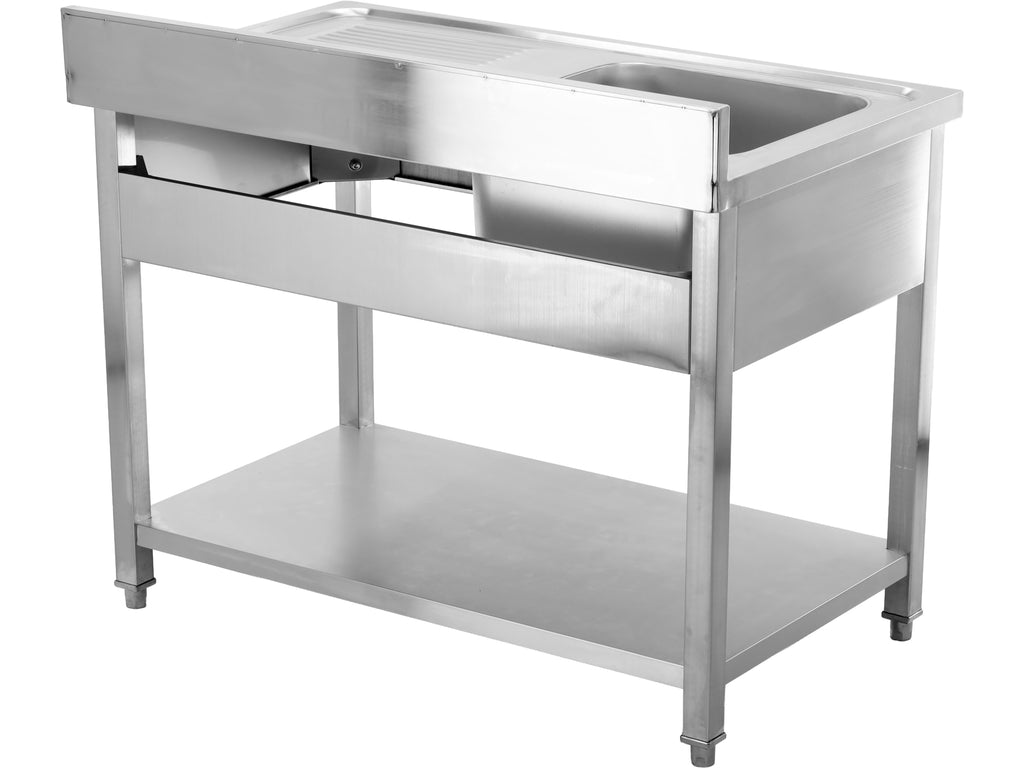 Tafel Met Enkele Gootsteen 140X60 CM