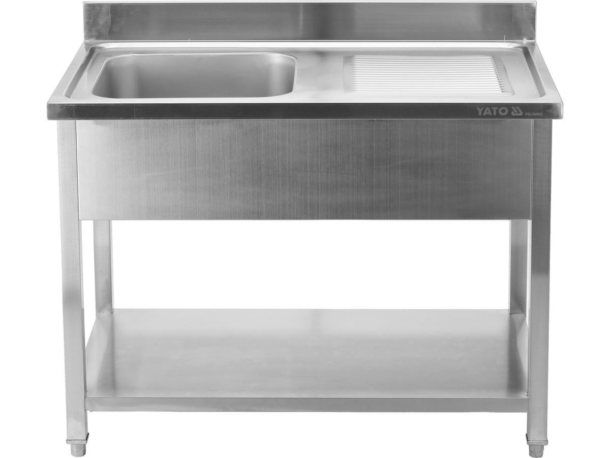 Tafel Met Enkele Gootsteen 140X60 CM