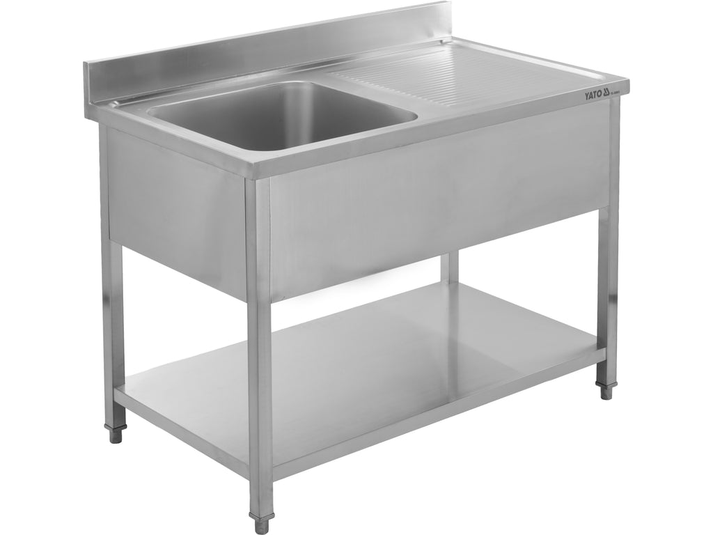 Tafel Met Enkele Gootsteen 100X70 CM