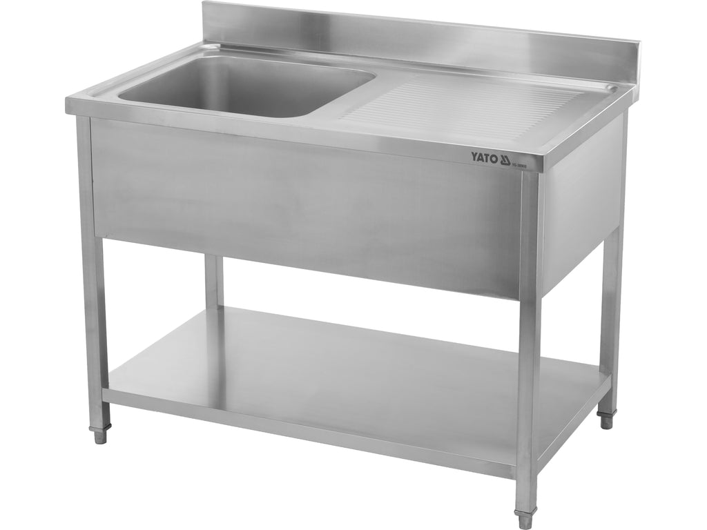 Tafel Met Enkele Gootsteen 100X70 CM