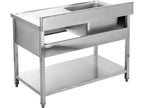 Tafel Met Enkele Gootsteen 100X70 CM