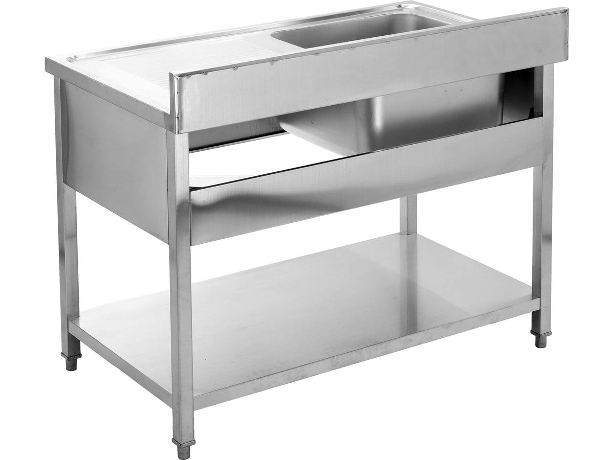 Tafel Met Enkele Gootsteen 100X70 CM