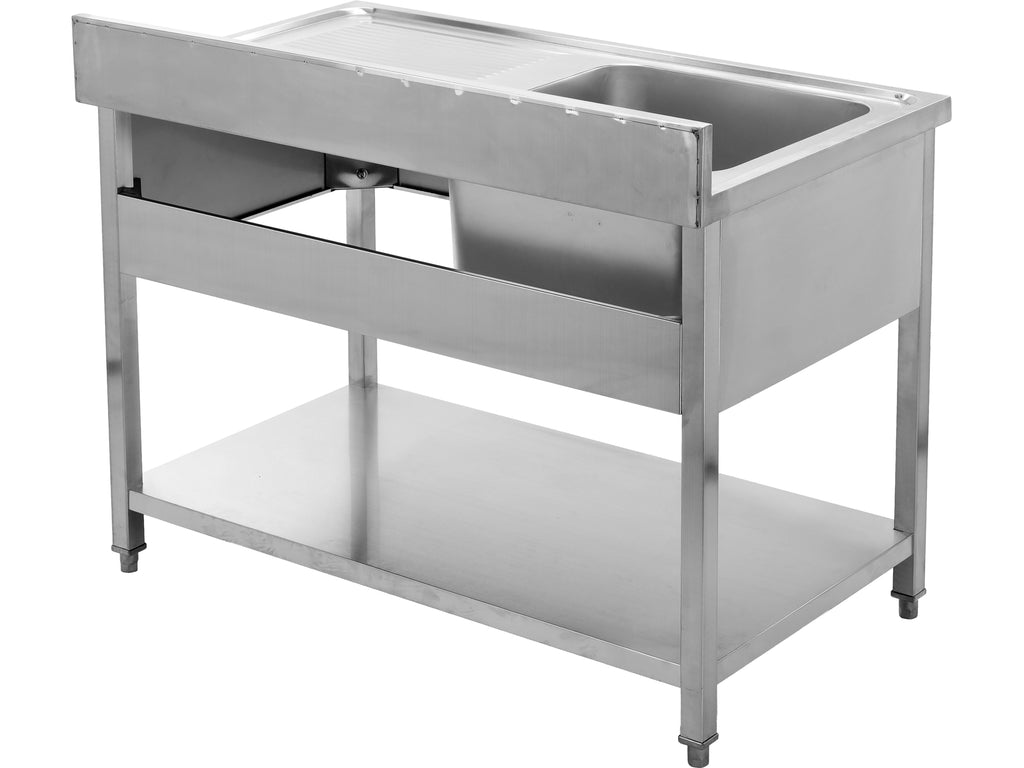 Tafel Met Enkele Gootsteen 100X70 CM