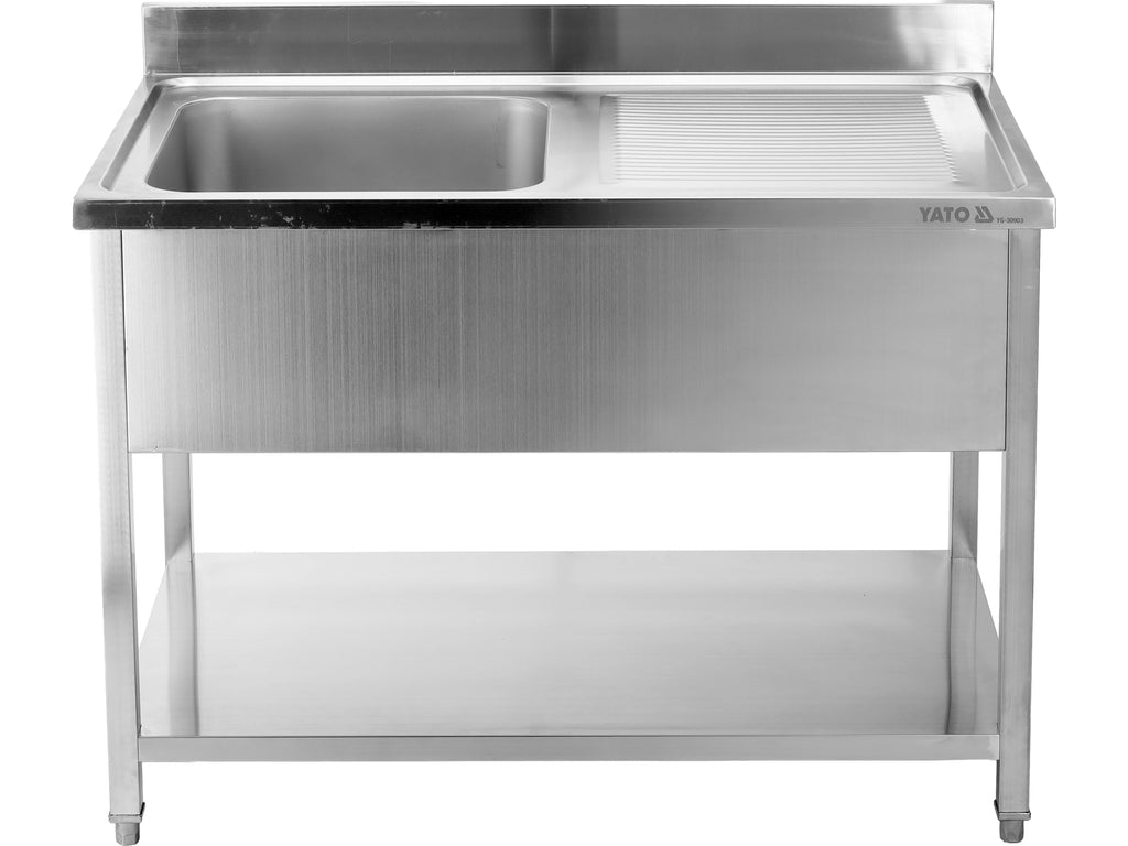 Tafel Met Enkele Gootsteen 100X70 CM