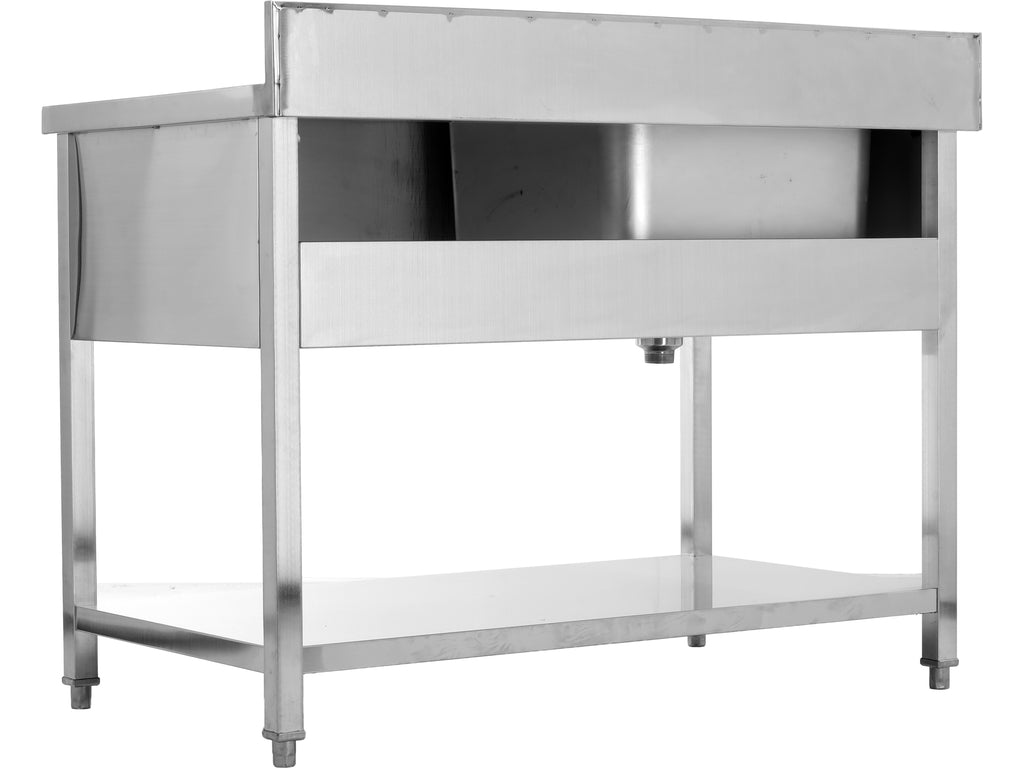 Tafel Met Enkele Gootsteen 100X70 CM