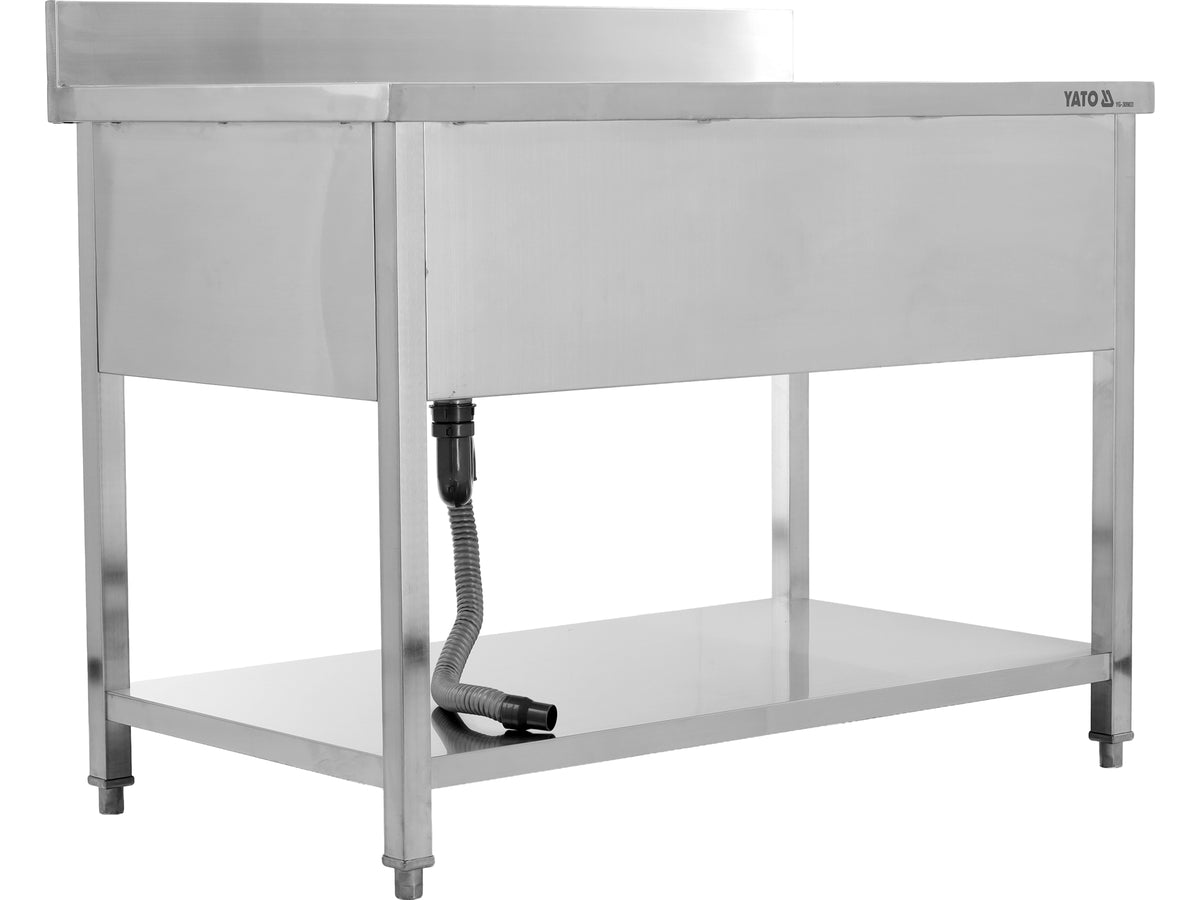 Tafel Met Enkele Gootsteen 100X70 CM