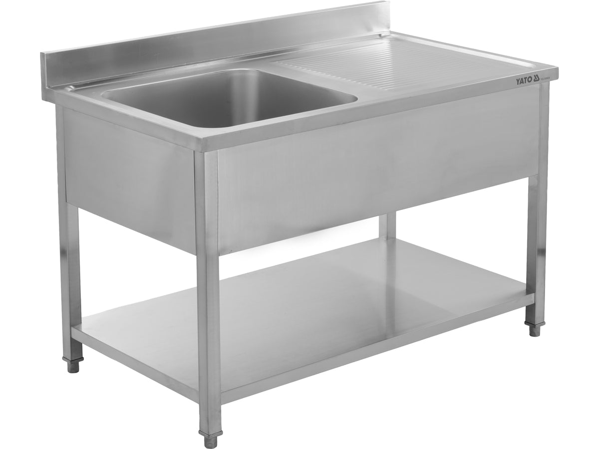 Tafel Met Enkele Gootsteen 140X70 CM