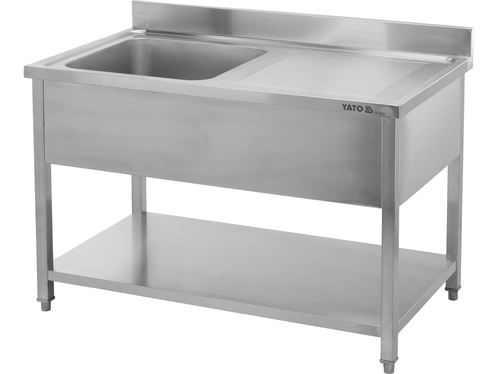 Tafel Met Enkele Gootsteen 140X70 CM