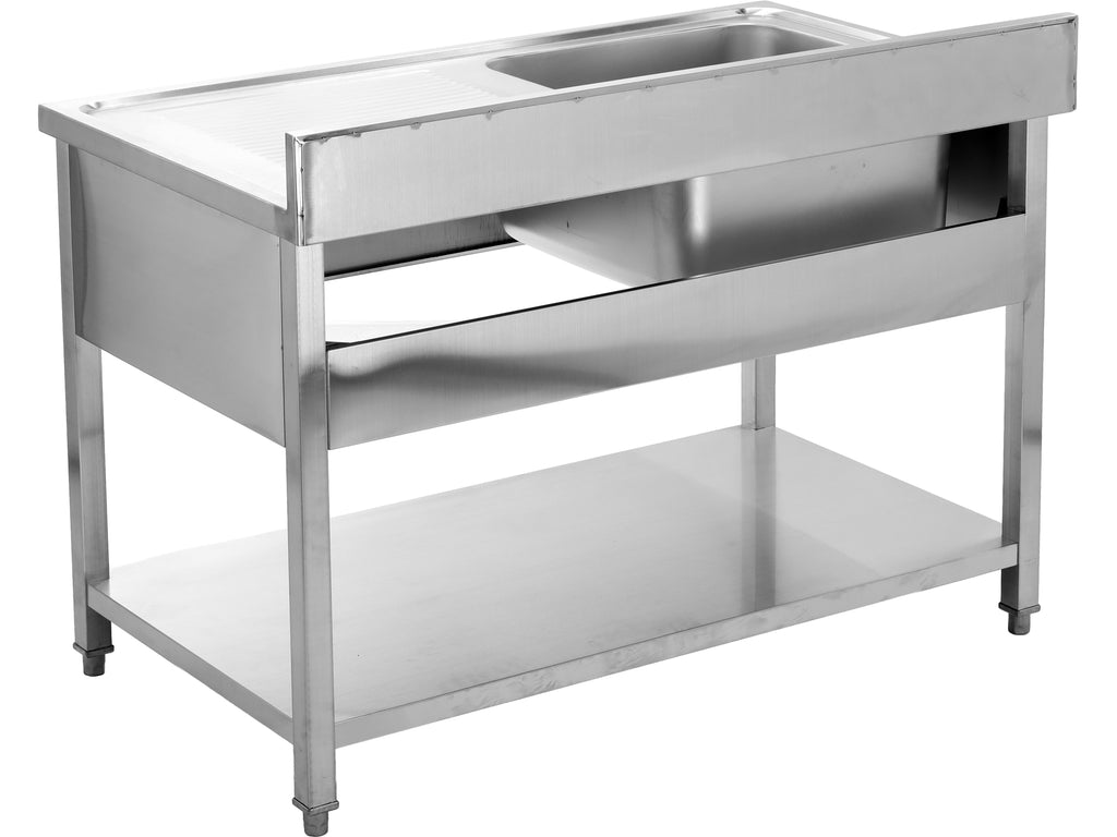 Tafel Met Enkele Gootsteen 140X70 CM