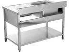Tafel Met Enkele Gootsteen 140X70 CM