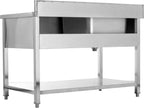 Tafel Met Enkele Gootsteen 140X70 CM