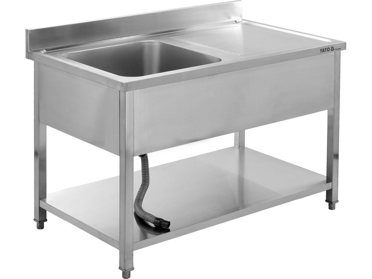Tafel Met Enkele Gootsteen 140X70 CM