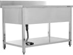 Tafel Met Enkele Gootsteen 140X70 CM