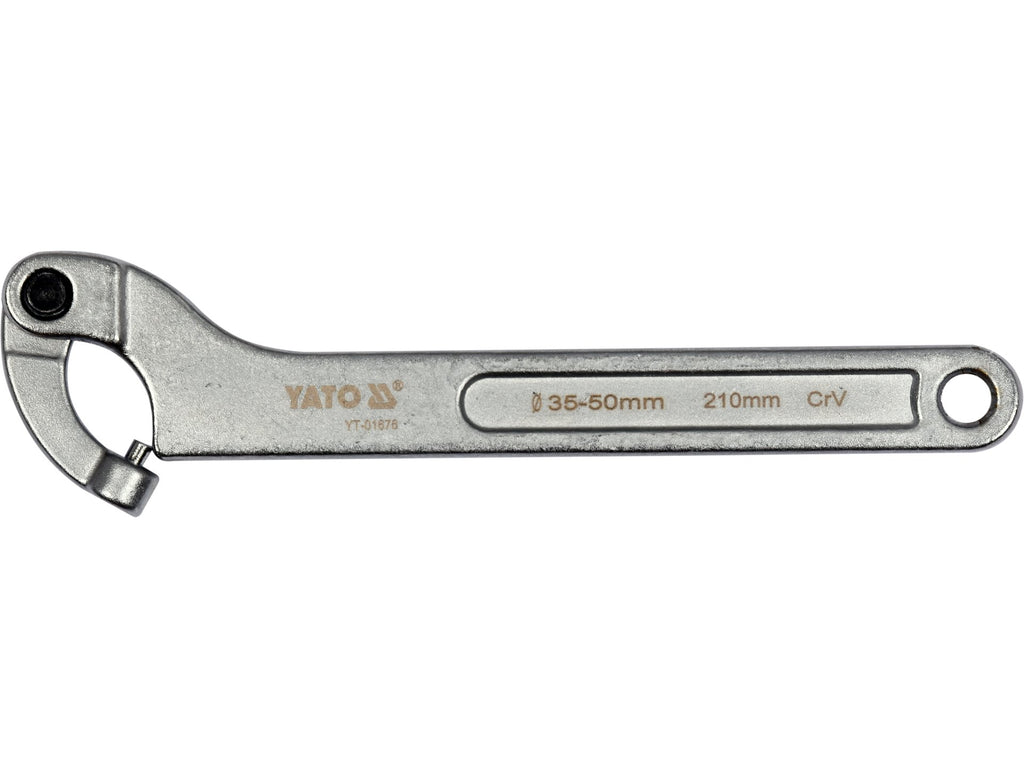 Haaksleutel Met Ronde Pen, Gedeelt 35-50 MM