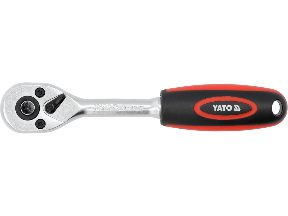 Rechte Ratel Met Platte Handvat 1/4'' 90T
