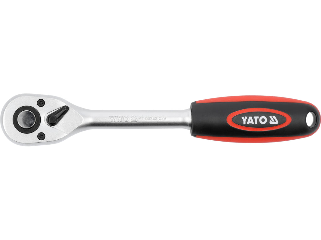 Rechte Ratel Met Platte Handvat 1/2'' 90T