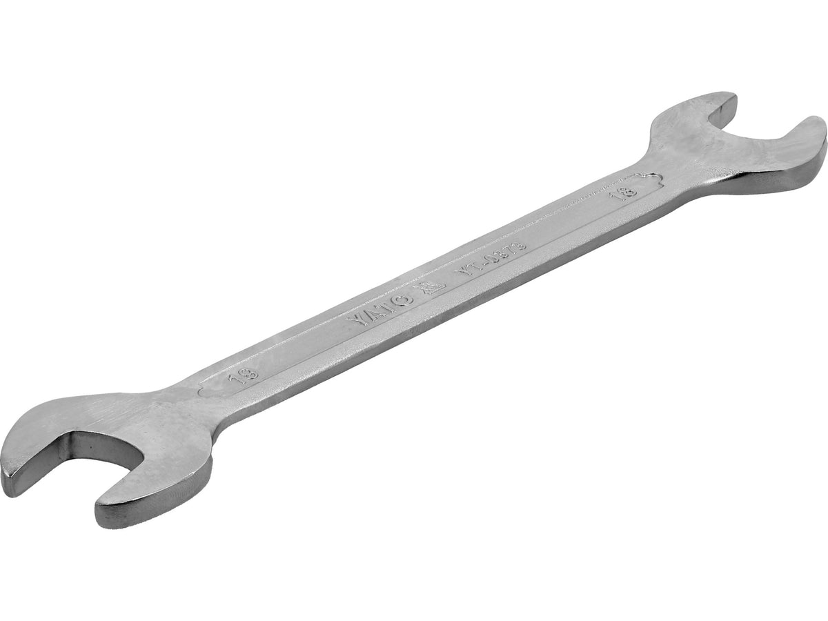 Open Sleutel Met Gepolijste Kop 18X19 MM