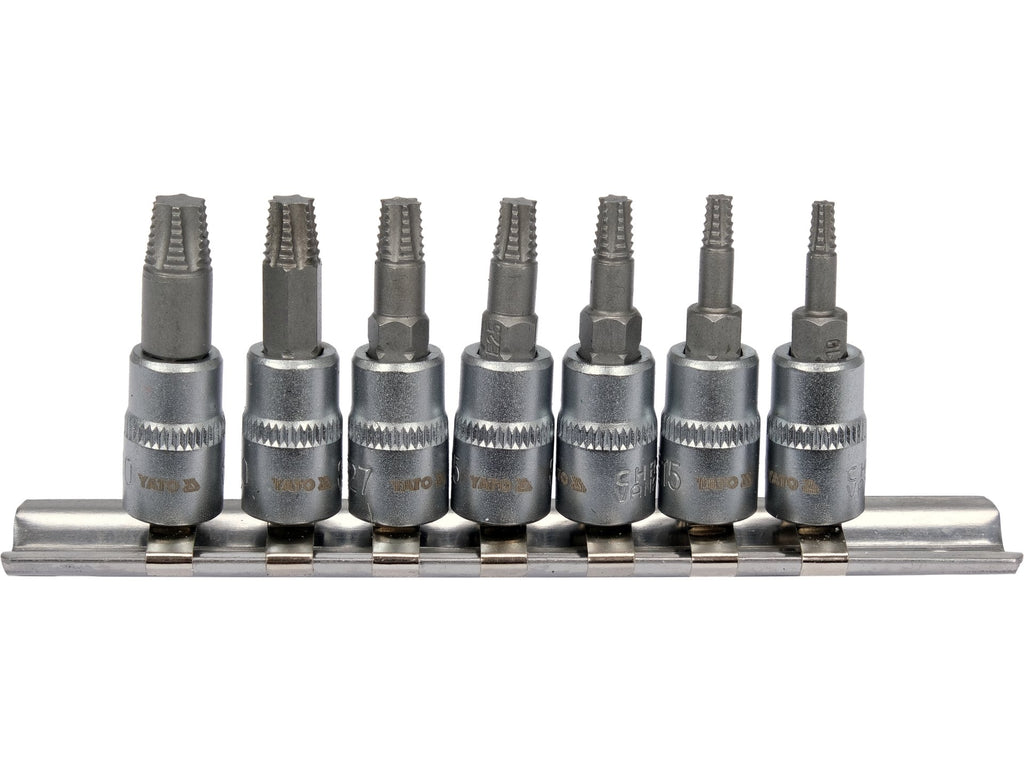 Bitset Voor Bewerkte Torx-Schroeven, 7-DELIG