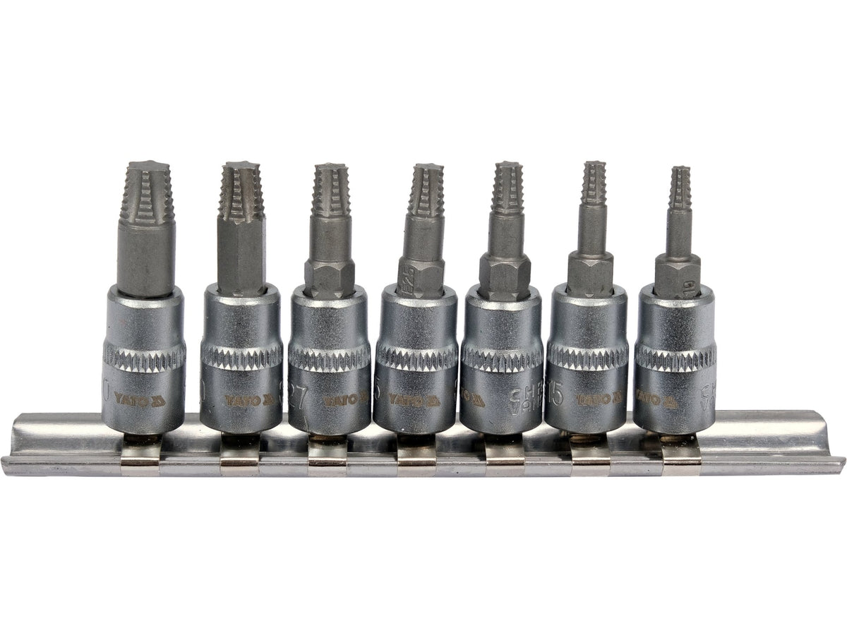 Bitset Voor Bewerkte Torx-Schroeven, 7-DELIG