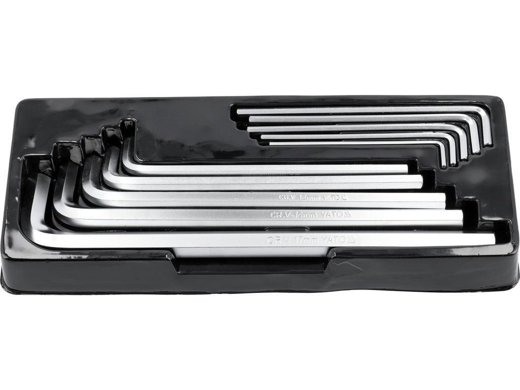 Inbussleutels, Groot 3-17 Mm, 10 Stuks.