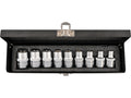 Torx Dopsleutels, Groot E10-E24, Set Van 9