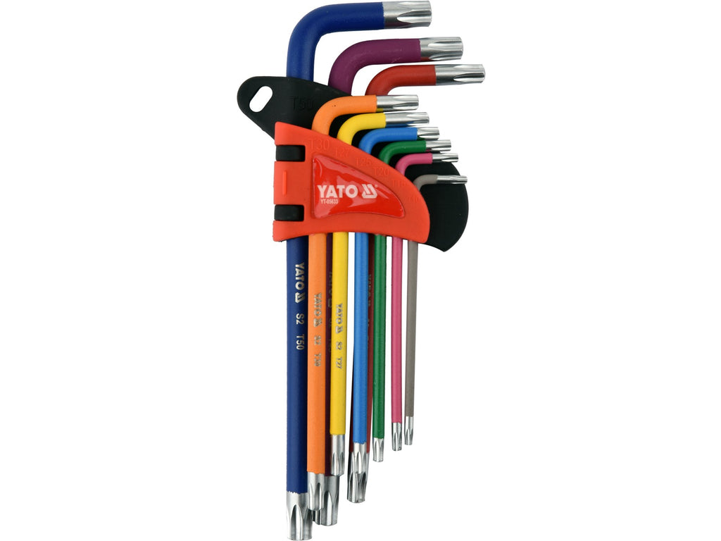 Tamperproof Torx Sleutels Set T10-T50 9ST.