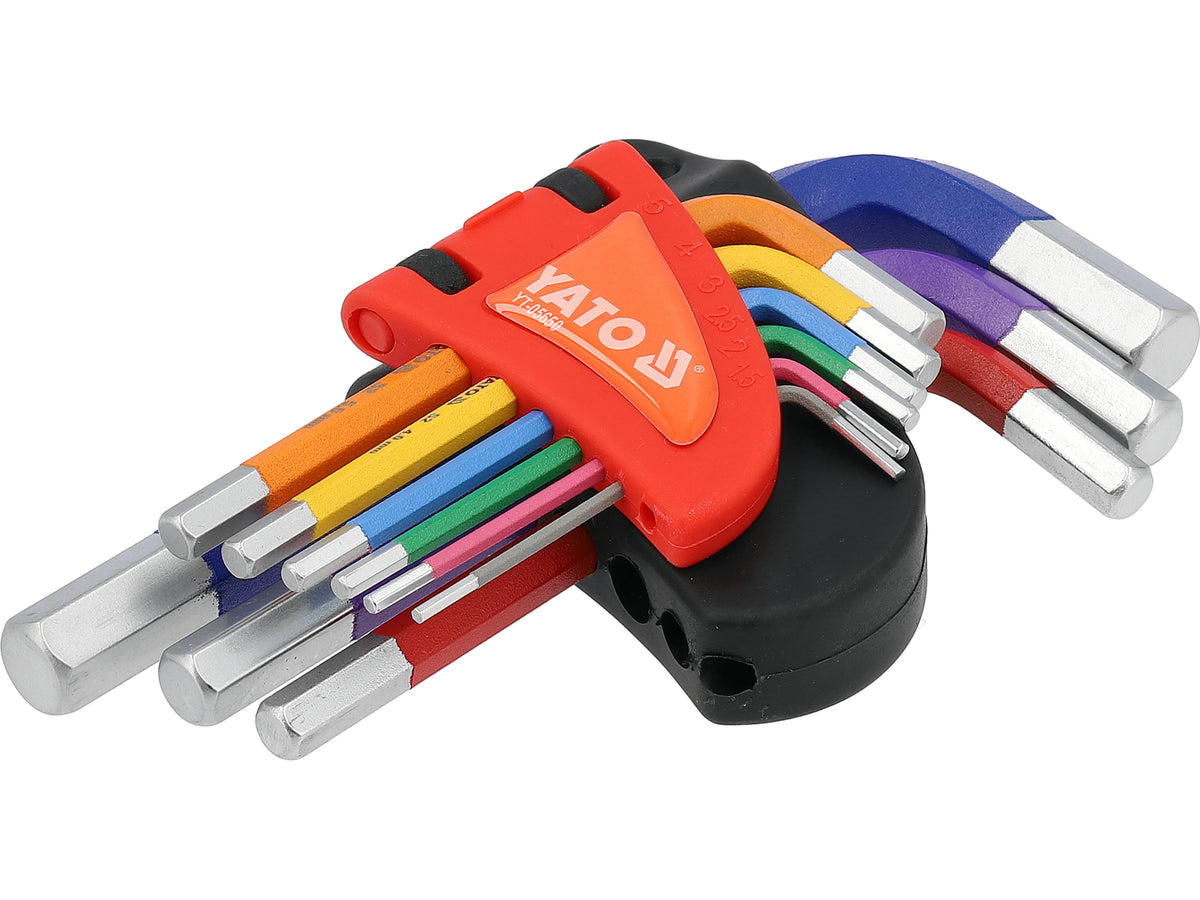 Short Hex Key Set 1.5-10MM 9PCS