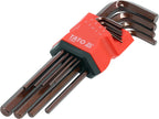 Long Hex Key Set 1.5-10MM 9PCS