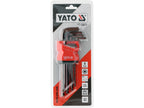 Long Hex Key Ball Set 1.5-10MM 9PCS