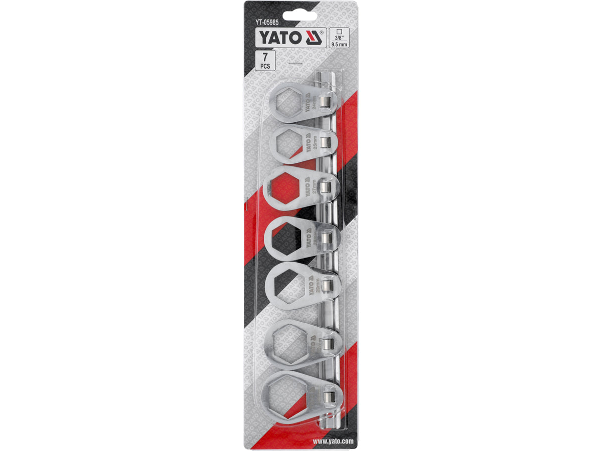 Set Ringsleutels 3/8'' Voor Oliefilters