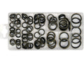 Set Metalen En Rubber Ringen. 90 Stuks. Mix Van Maten